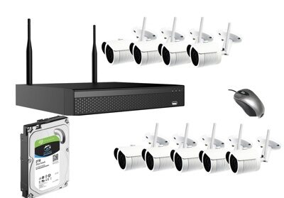 Комплект для самостоятельного монтажа Wi-Fi IP-видеонаблюдения IVR851-WF KIT-9